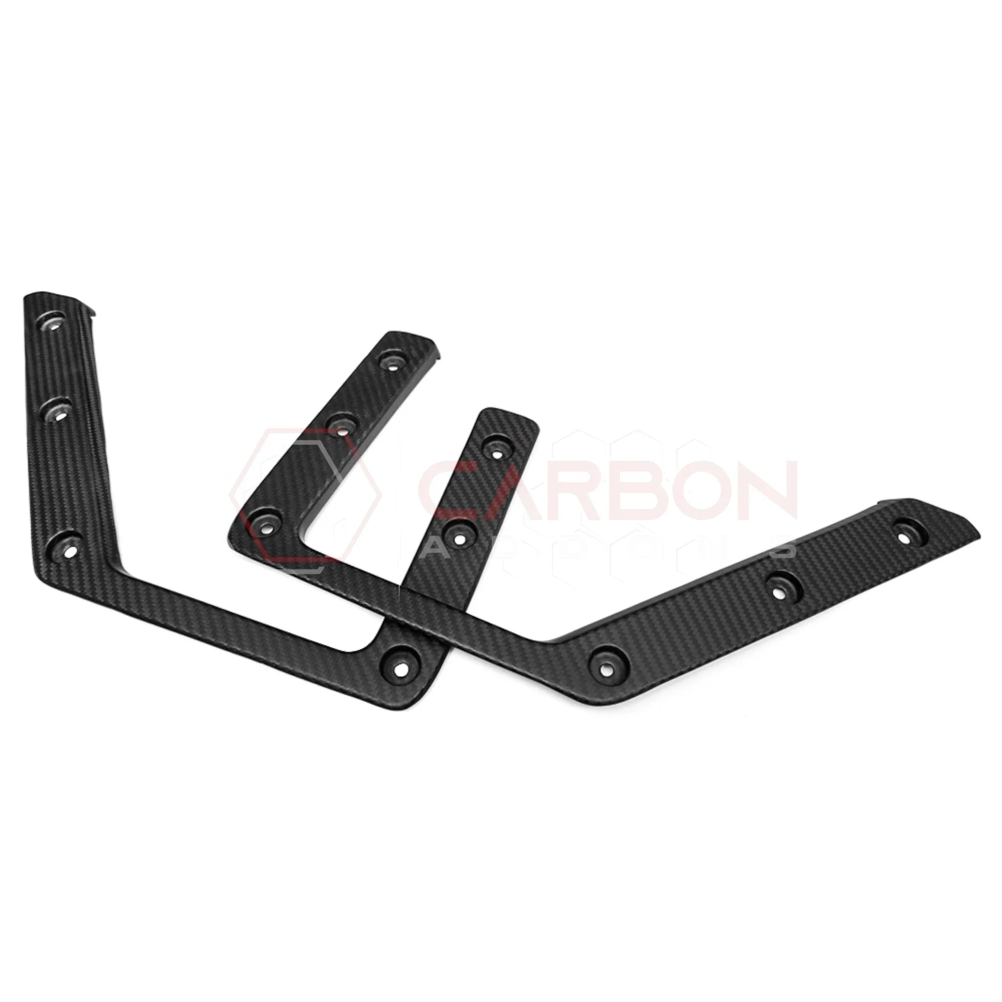 2021–2025 Ford Bronco Front Door Storage Pocket Net Carbon Fiber
