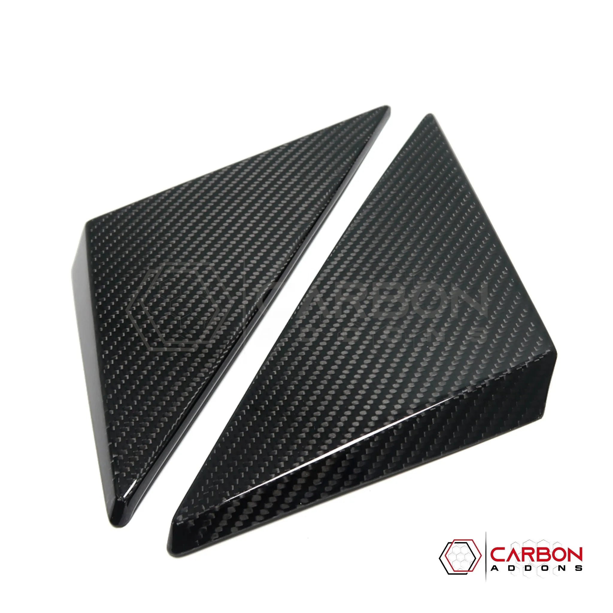 C8 Corvette 2020+ Real Carbon Fiber A-Pillar Trim Cover