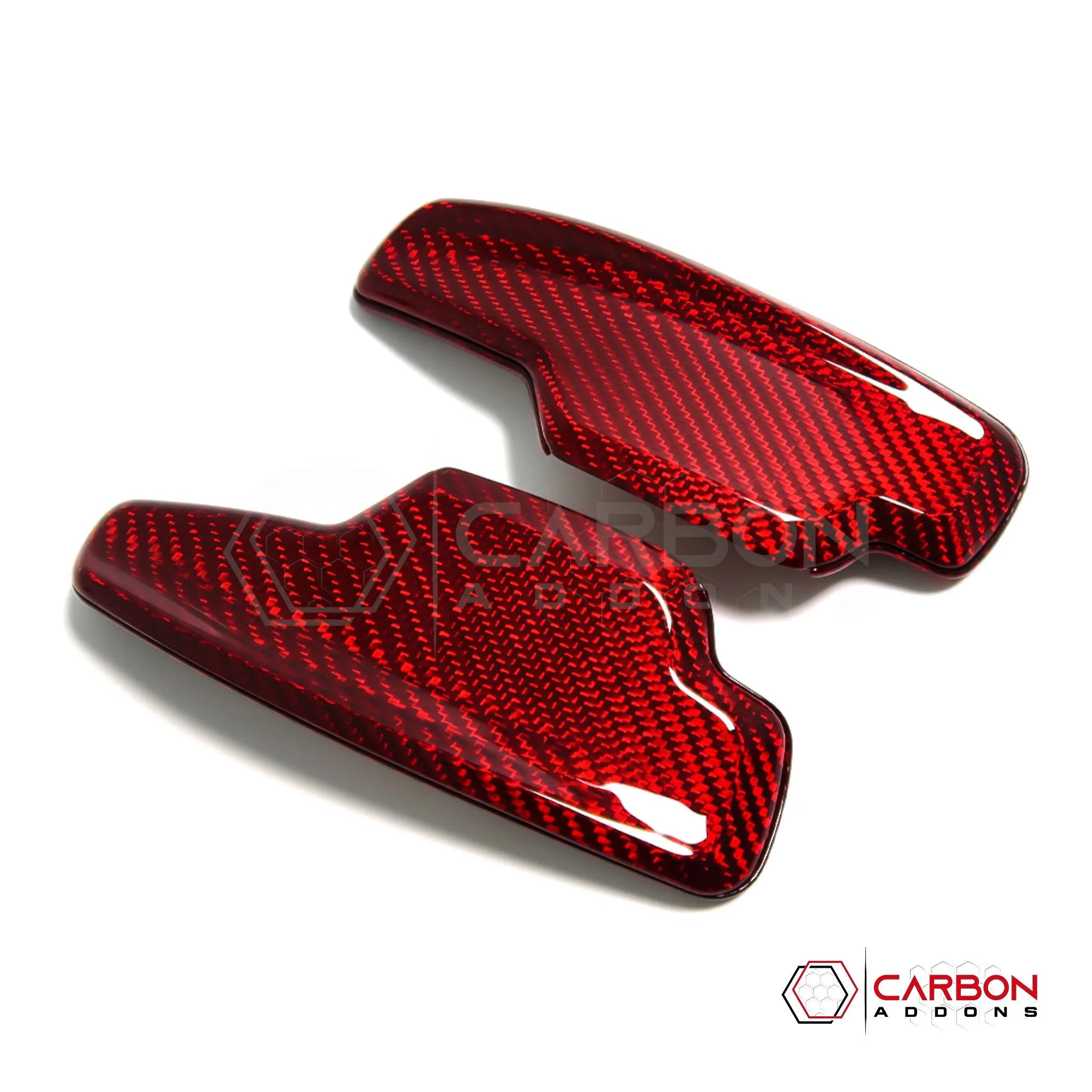 C8 Corvette Carbon Fiber Paddle Shifter Covers