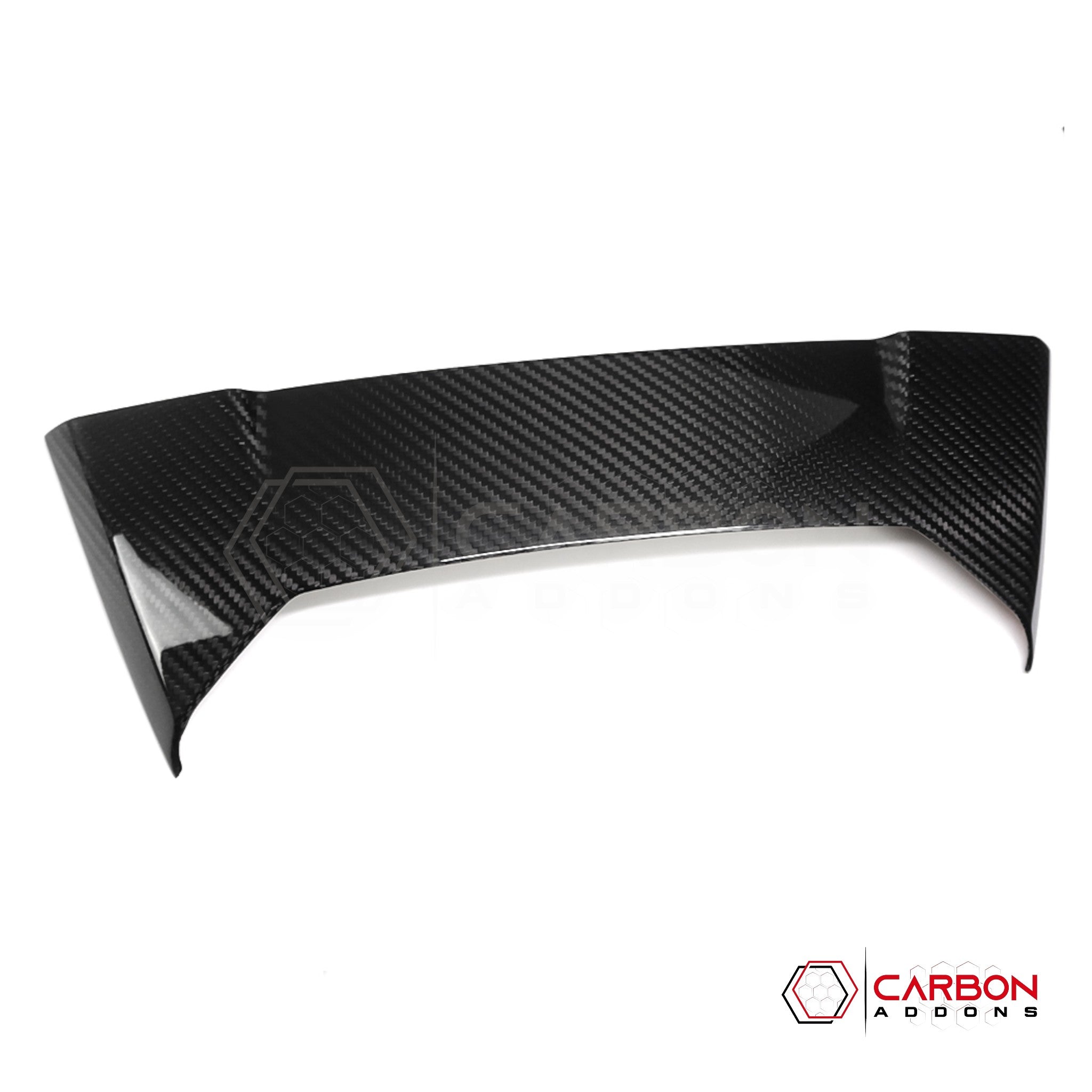 C8 Corvette Carbon Fiber Waterfall Speaker Upper Trim Cover