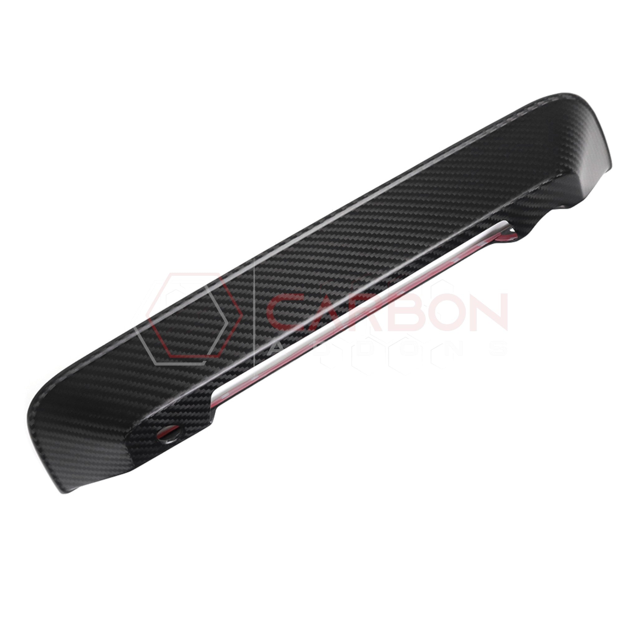 2019+ RAM 1500/TRX/RHO 3rd Brake Light/Rear View Mirror Camera Trim Real Carbon Fiber Cover