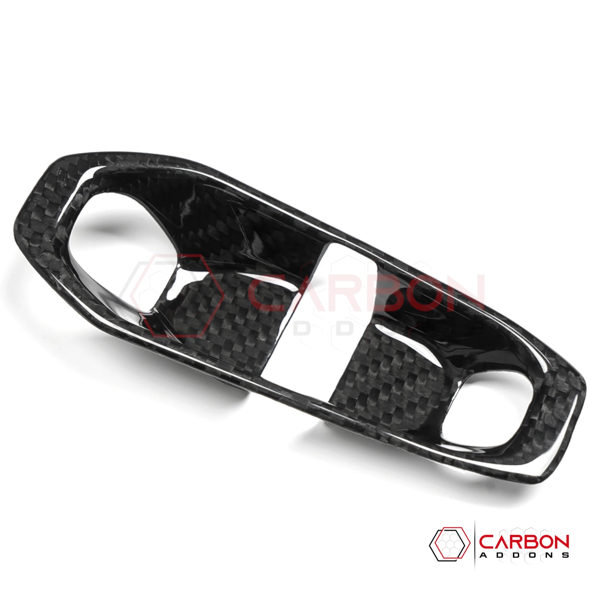 2026+ C8 Corvette Gear Selector Inner Frame Real Carbon Fiber Trim Cover