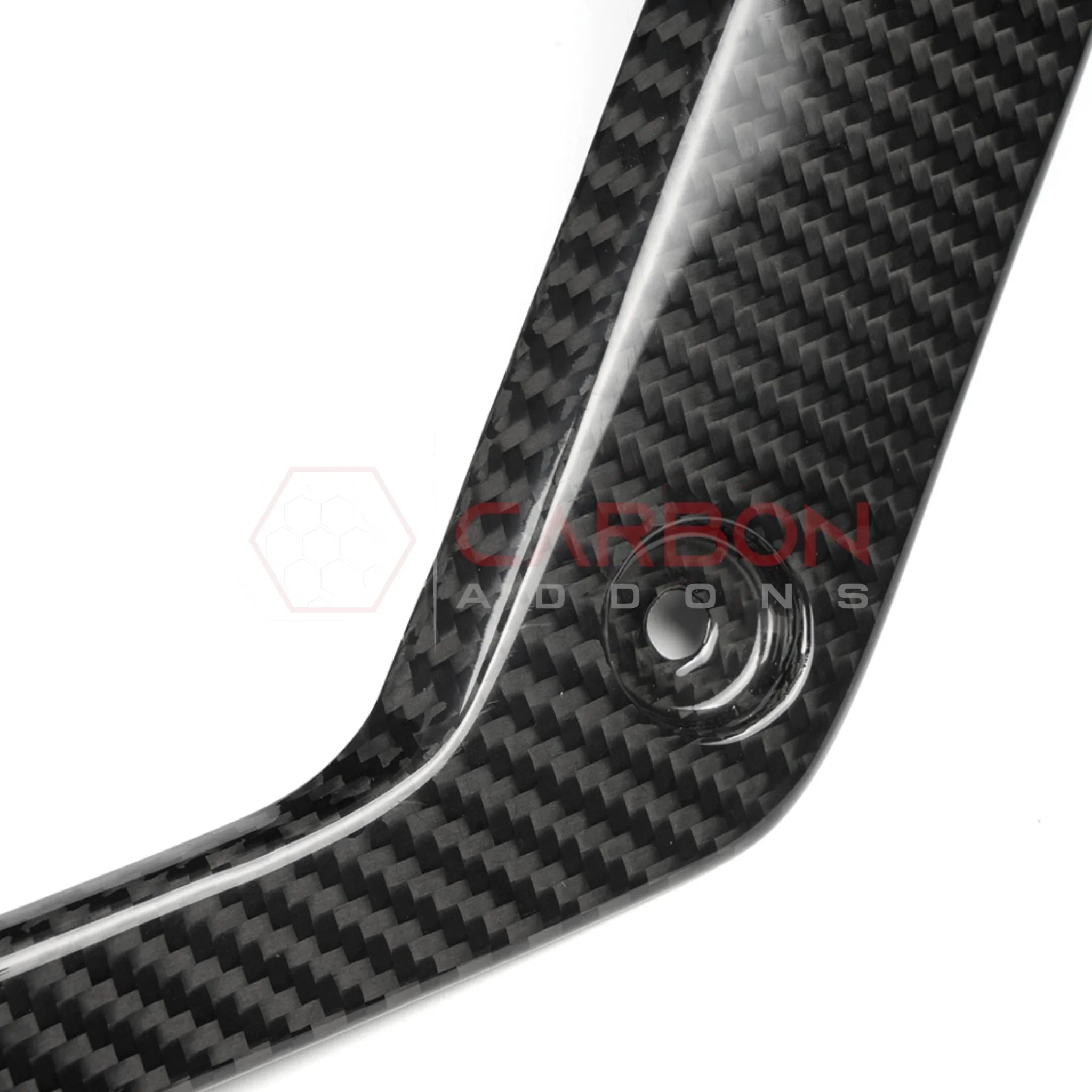2021–2025 Ford Bronco Front Door Storage Pocket Net Carbon Fiber