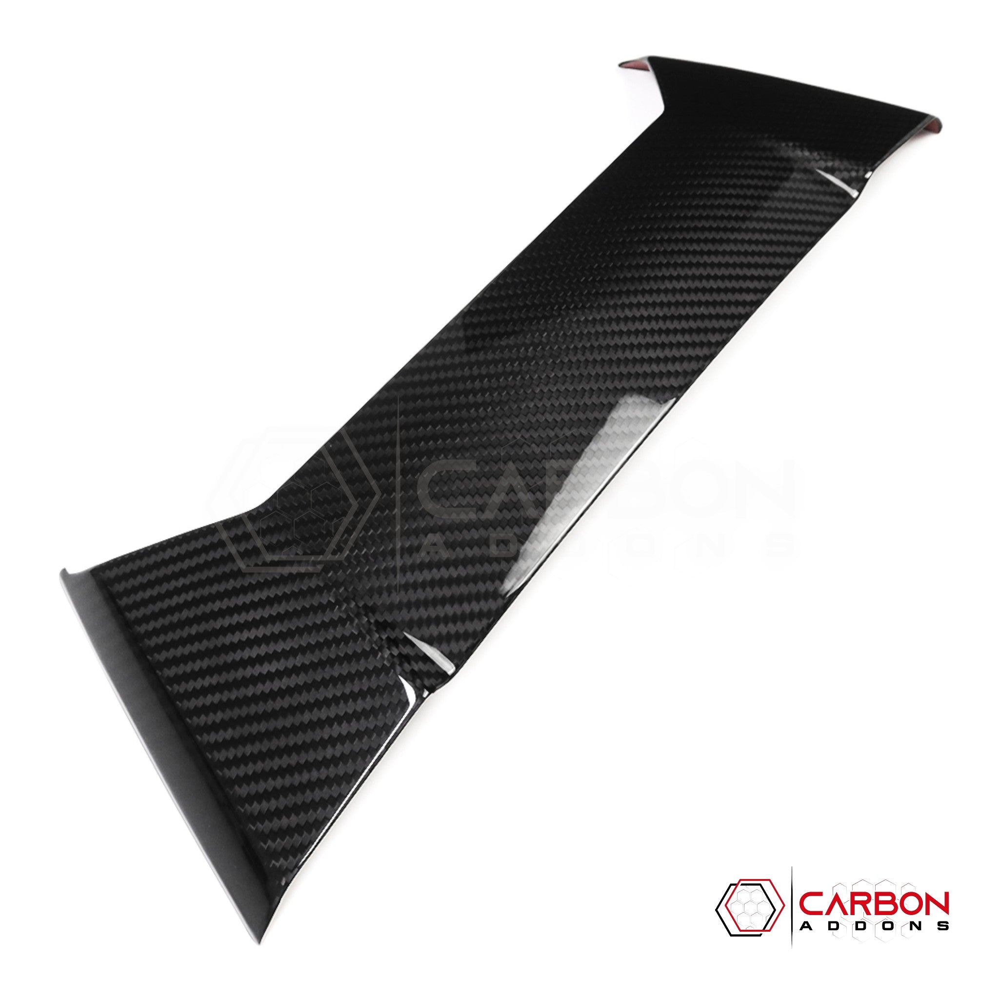 C8 Corvette Carbon Fiber Waterfall Speaker Upper Trim Cover