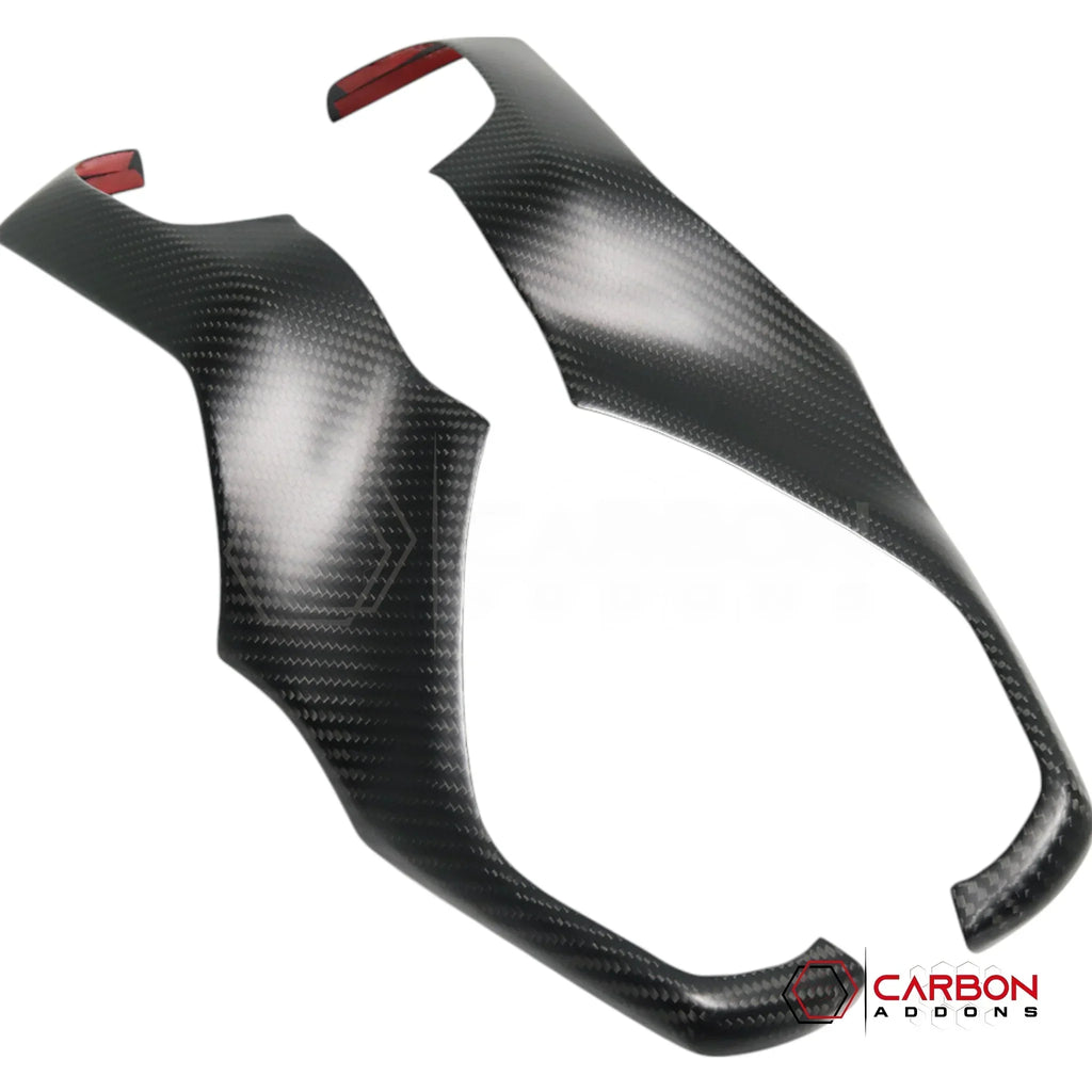 Ram Rho Screen 2019+ RAM 1500/TRX/RHO Radio Infotainment Screen Side Trim Hard Carbon ...
