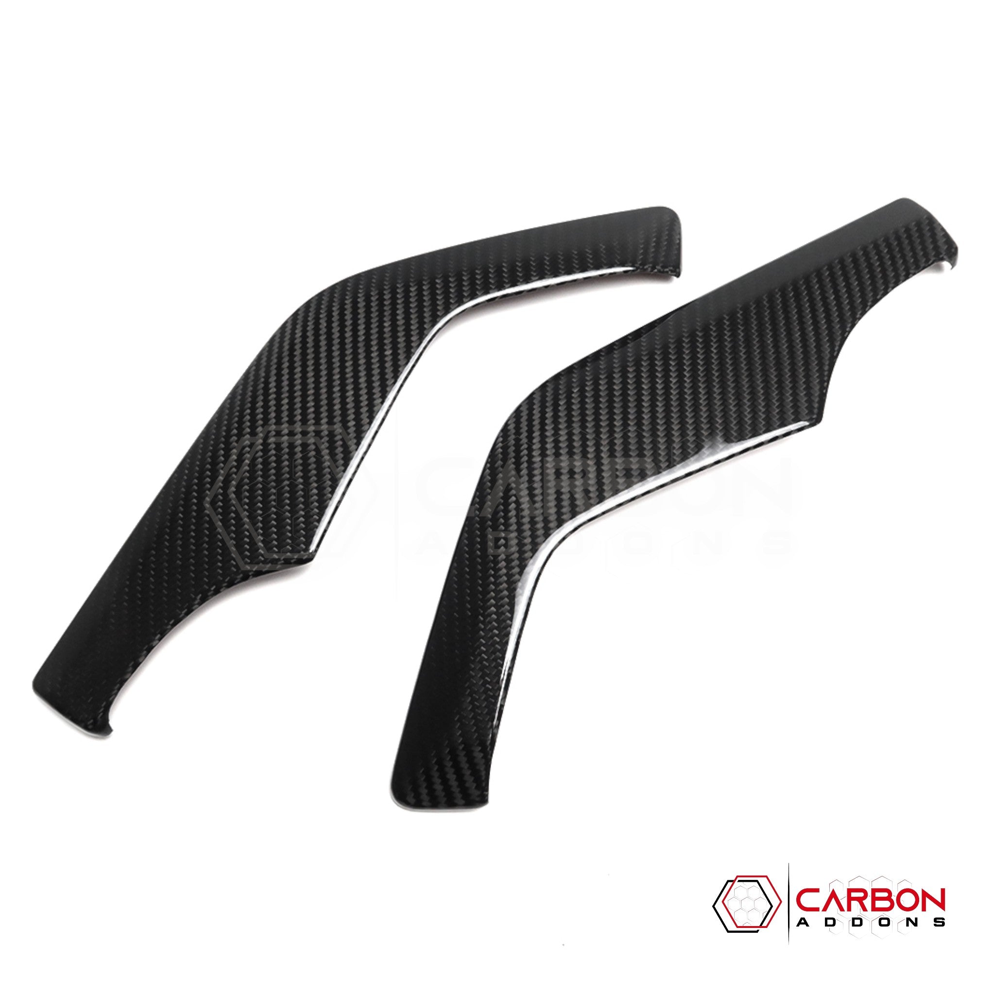 C8 Corvette Real Carbon Fiber Dashboard Speaker Trims