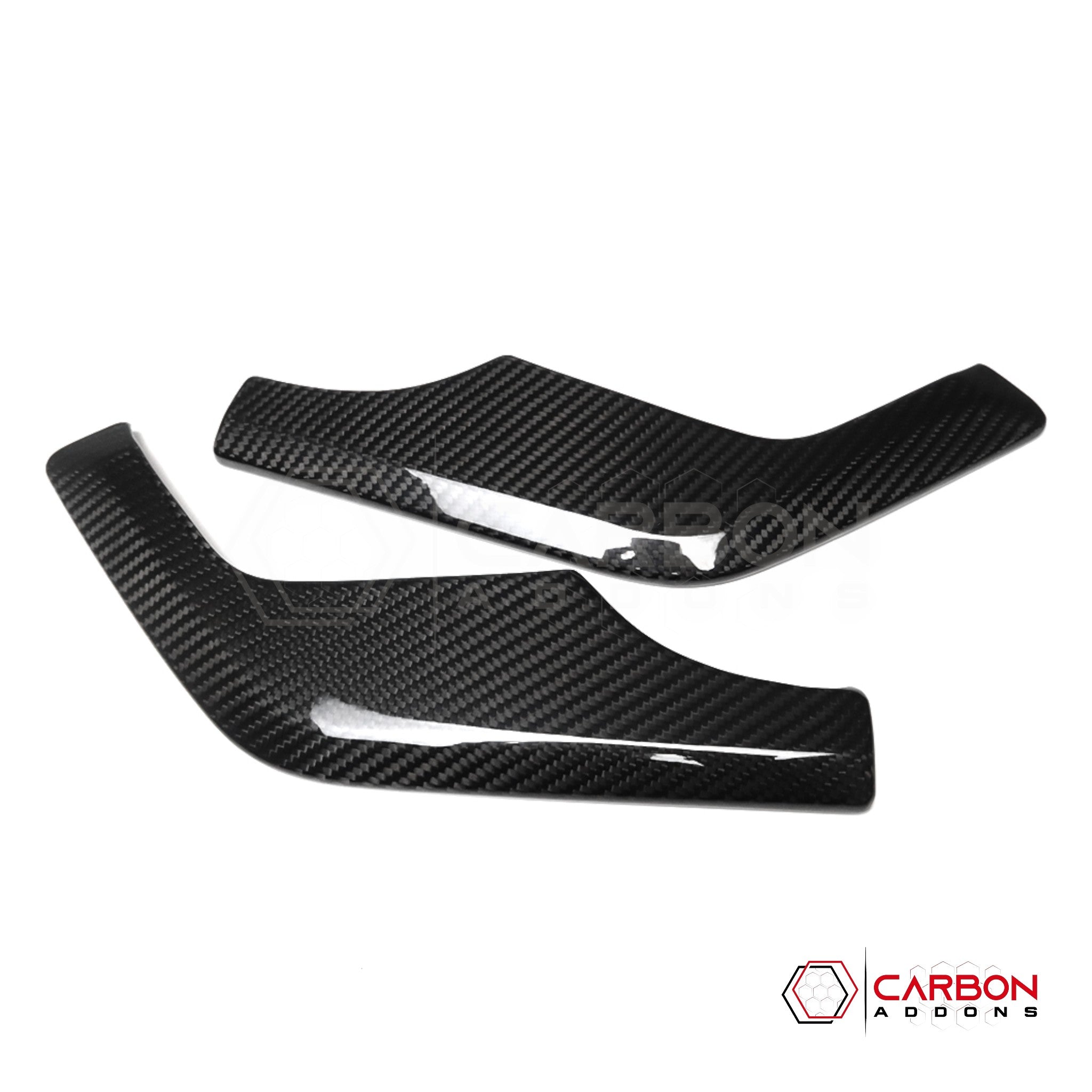 C8 Corvette Real Carbon Fiber Dashboard Speaker Trims